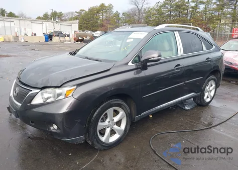 2010 Lexus Rx 350 from USA, damaged, VIN 2T2BK1BA2AC070939